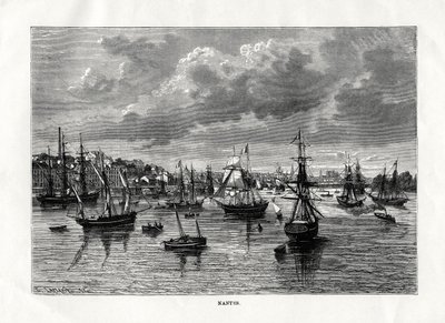 Nantes, Frankreich, 1879 von C. Laplante