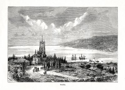 Jalta, Südukraine, 1879 von C. Laplante