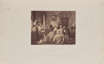 Das Duett, von F. Stone, A.R.A. von Caldesi and Montecchi