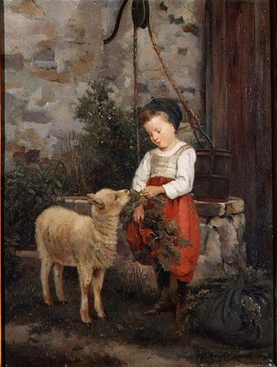 Das Lamm von Camille Leopold Cabaillot Lasalle