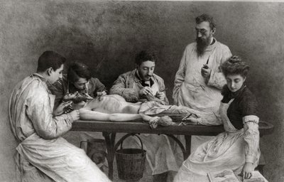 Ein Ende an der praktischen Schule, 1902 von Camille Felix Bellanger