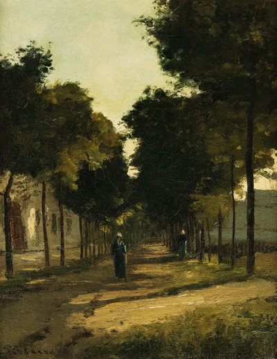 Straße; La Route, ca. 1870 von Camille Jacob Pissarro