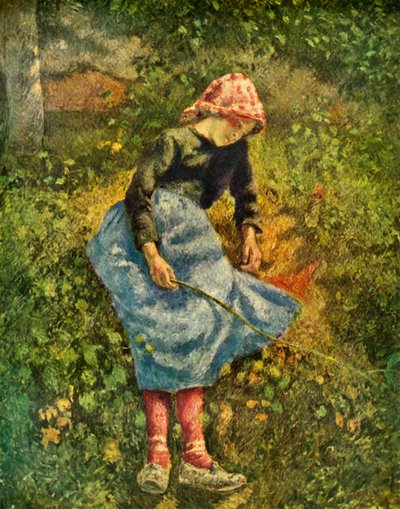 Sitzende Bäuerin, 1881, 1939 von Camille Jacob Pissarro