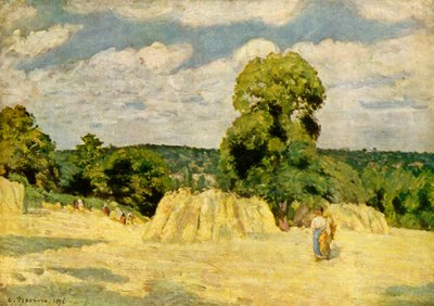 Die Ernte von Camille Jacob Pissarro
