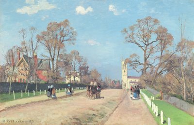Der Weg nach Sydenham von Camille Jacob Pissarro