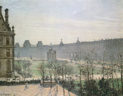 Die Tuilerien, 1899 von Camille Jacob Pissarro