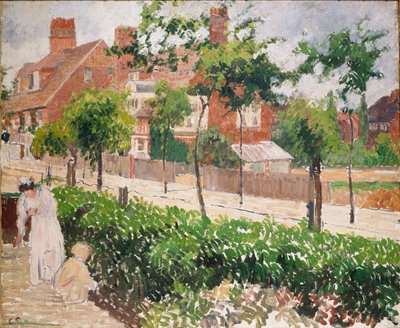 Bath Road, London, 1897 von Camille Pissarro