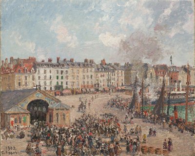 Fischmarkt von Camille Pissarro