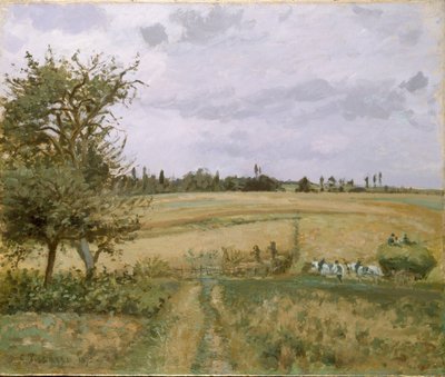Landschaft bei Pontoise, 1872 von Camille Pissarro