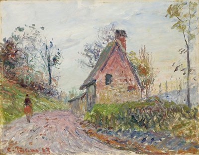 Die Umgebung von Rouen von Camille Pissarro