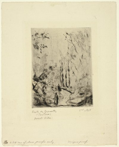 Pfad von Camille Pissarro