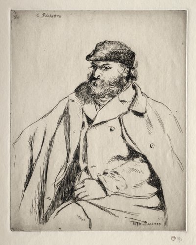 Paul Cézanne von Camille Pissarro