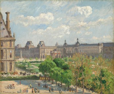 Place du Carrousel, Paris, 1900 von Camille Pissarro