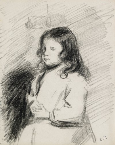 Porträt von Ludovic-Rodo Pissarro von Camille Pissarro
