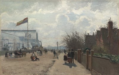 Der Kristallpalast, 1871 von Camille Pissarro