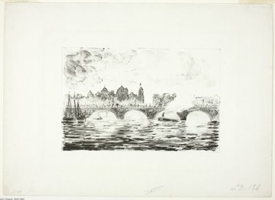 Das Parlament, London von Camille Pissarro