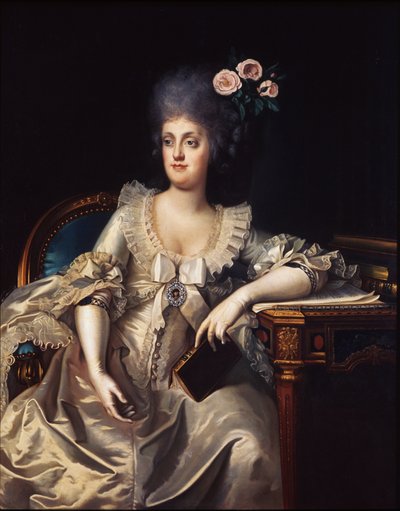 Porträt von Maria Karolina von Österreich von Camillo Landini