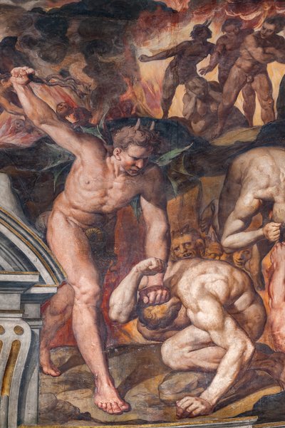 Jüngstes Gericht (Detail) von Camillo Procaccini