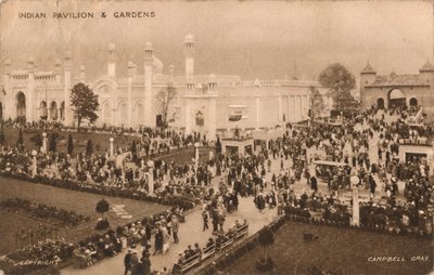 Indischer Pavillon und Gärten, ca. 1925 von Campbell Gray