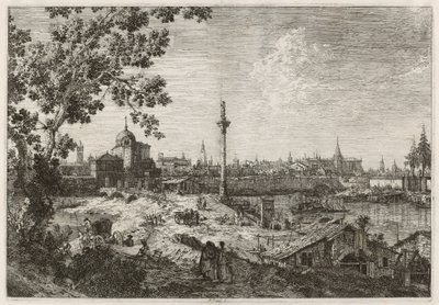 Imaginäre Ansicht von Padua, ca. 1735-1746 von Canaletto