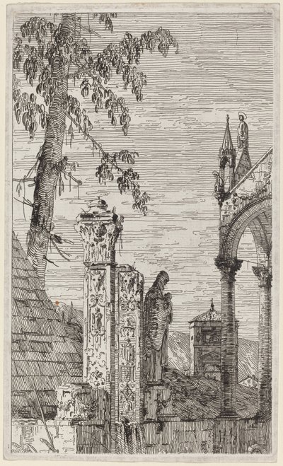 Das Grab des Bischofs von Canaletto