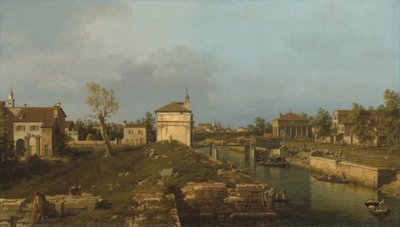 Das Porta Portello, Padua, ca. 1741-1742 von Canaletto