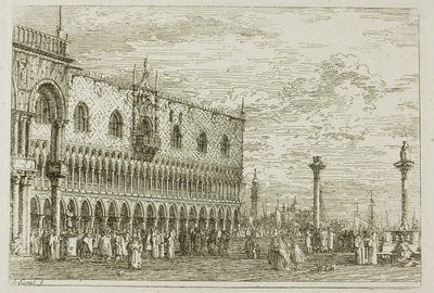 La Piera del Band V, aus Vedute von Canaletto
