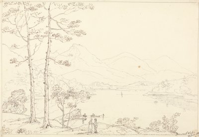 Derwent Water, 20. Juni 1835 von Capt. Thomas Hastings