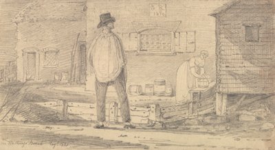 Am Strand von Hastings, August 1821 von Capt. Thomas Hastings