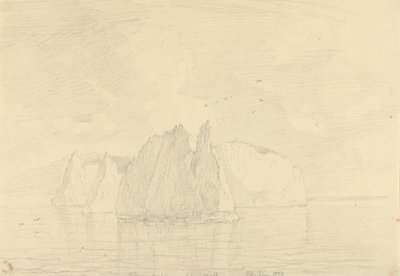 Die Nadeln, Isle of Wight von Capt. Thomas Hastings