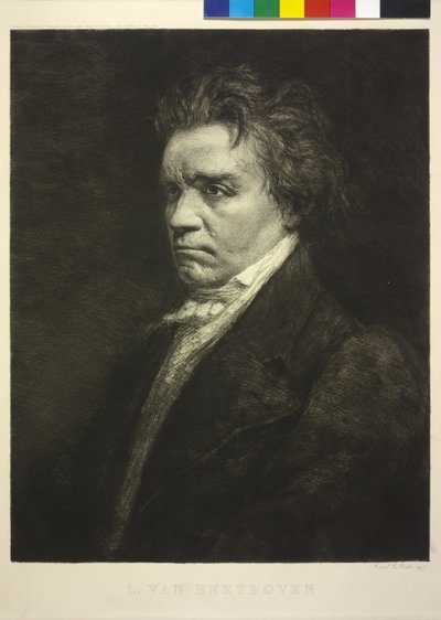 Ludwig van Beethoven von Carel Lodewijk Hansen