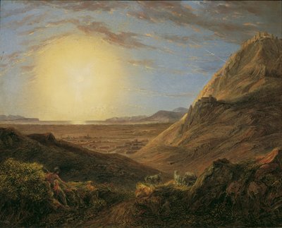 Athen nach Sonnenaufgang von Carl Agricola