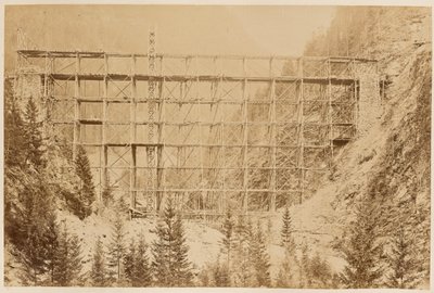Trisana - Viadukt nach Süden von Carl Alfred Czichna
