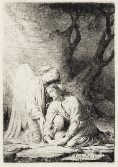 Christus in Gethsemane von Carl Bloch