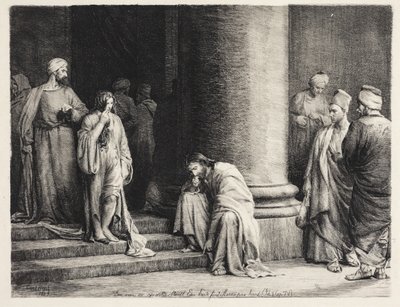 Christus und die Sünderin von Carl Bloch