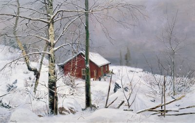 Ein kleiner Bauernhof von Carl Edvard Diriks