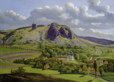 Thüringer Landschaft von Carl Ernst Ludwig Wagner