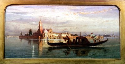 Auf der venezianischen Lagune von Carl Friedrich Heinrich Werner