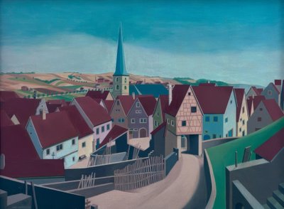 Fränkisches Dorf von Carl Grossberg