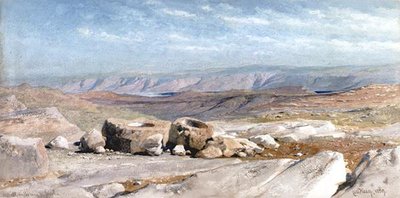 Der Brunnen auf dem Weg nach Jericho von Carl Haag