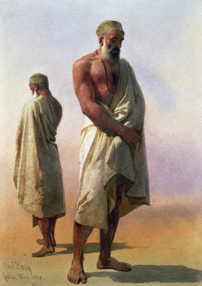 Zwei Derwische, 1858 von Carl Haag