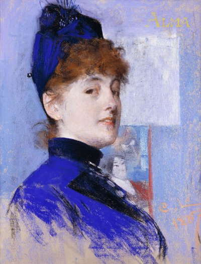 Alma, 1887 von Carl Larsson