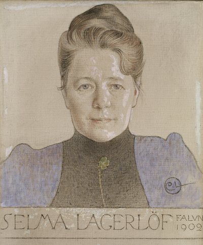 Selma Lagerlöf, 1902 von Carl Larsson