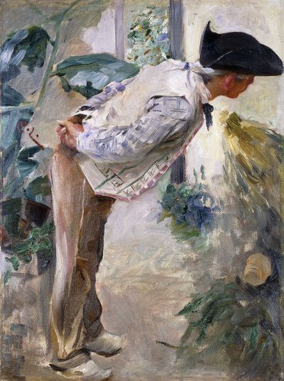 Der Gärtner; Trädgårdsmästaren, 1883 von Carl Larsson