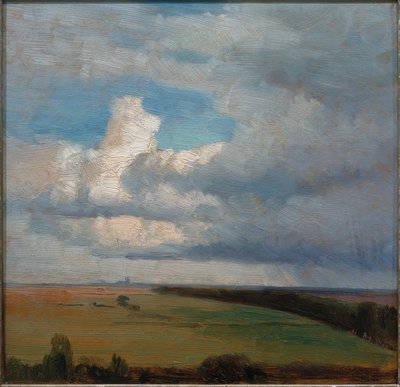 Landschaft bei München von Carl Ludwig Seeger