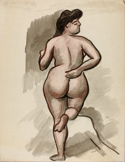 Weiblicher Akt von Carl Newman