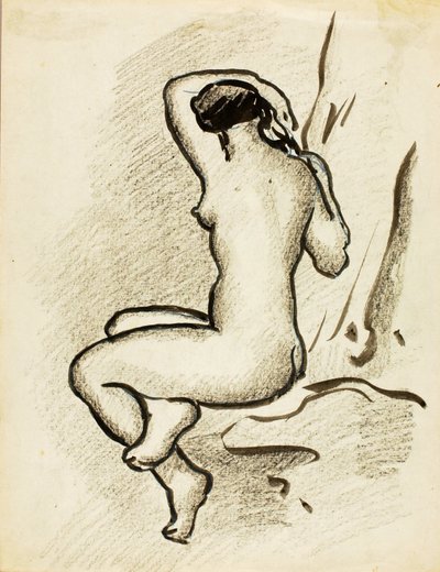 Weiblicher Akt von Carl Newman