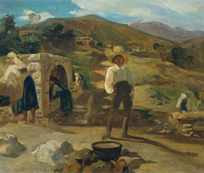 Italienische Landschaft von Carl Rahl