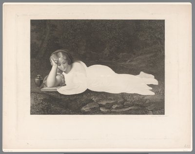 Lesende Maria Magdalena von Carl Rahl