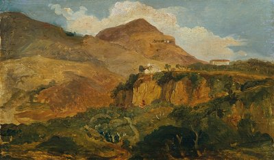 Südliche Berglandschaft von Carl Rahl